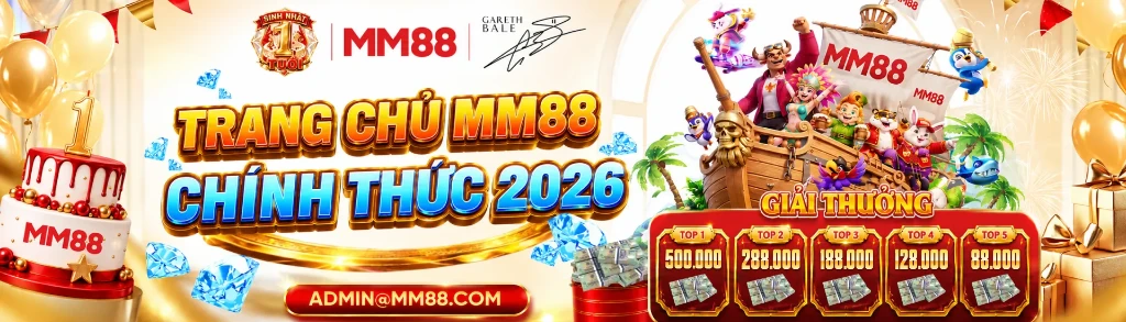 Trang Chủ MM88 Chính Thức 2026 Sinh Nhật 1 Tuổi Gareth Bale